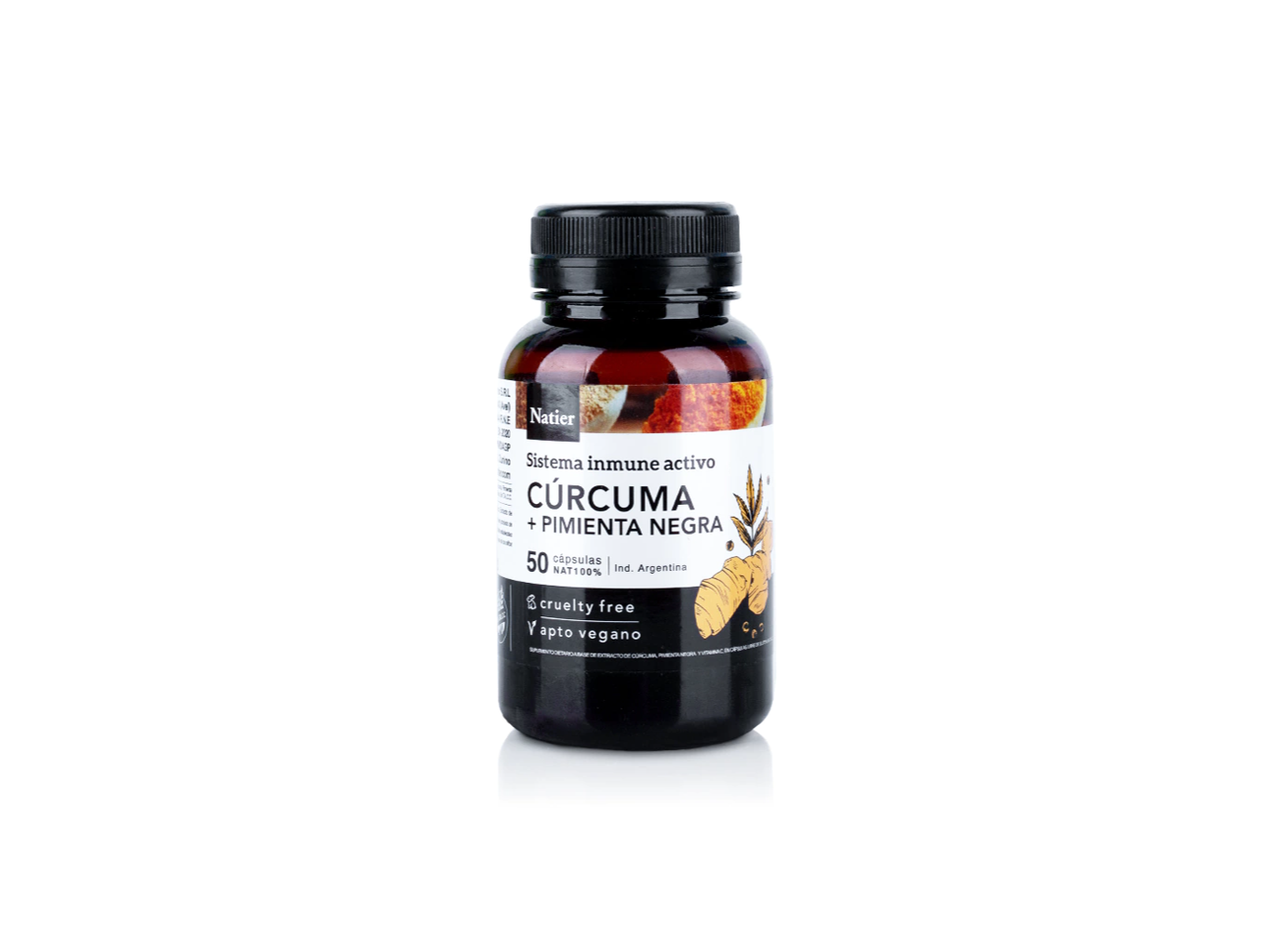 Curcuma + pimienta negra (sistema inmunológico)