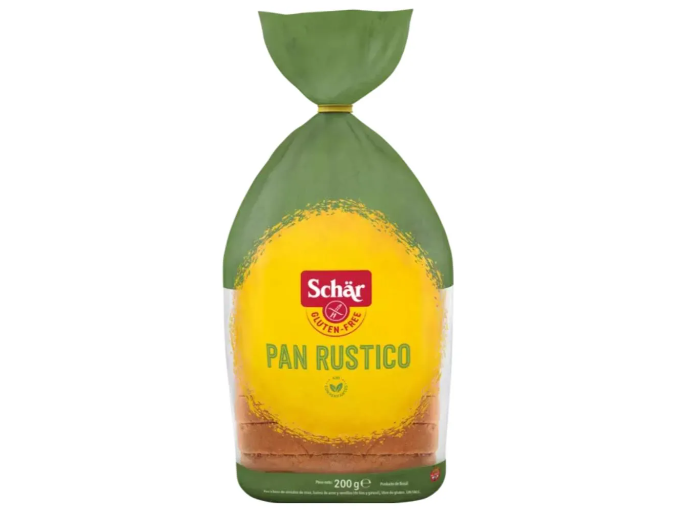 pan rústico tipo lactal SIN GLUTEN (Schar)