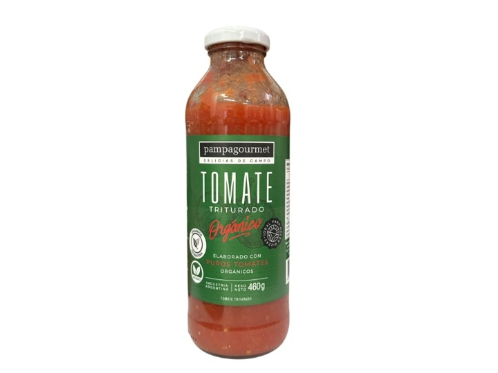 Tomate triturado orgánico 460 g (Pampa Gourmat)