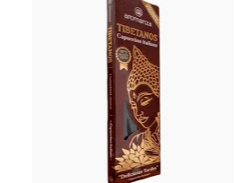 Sahumerio tibetano encanto de chocolate (8 varillas)