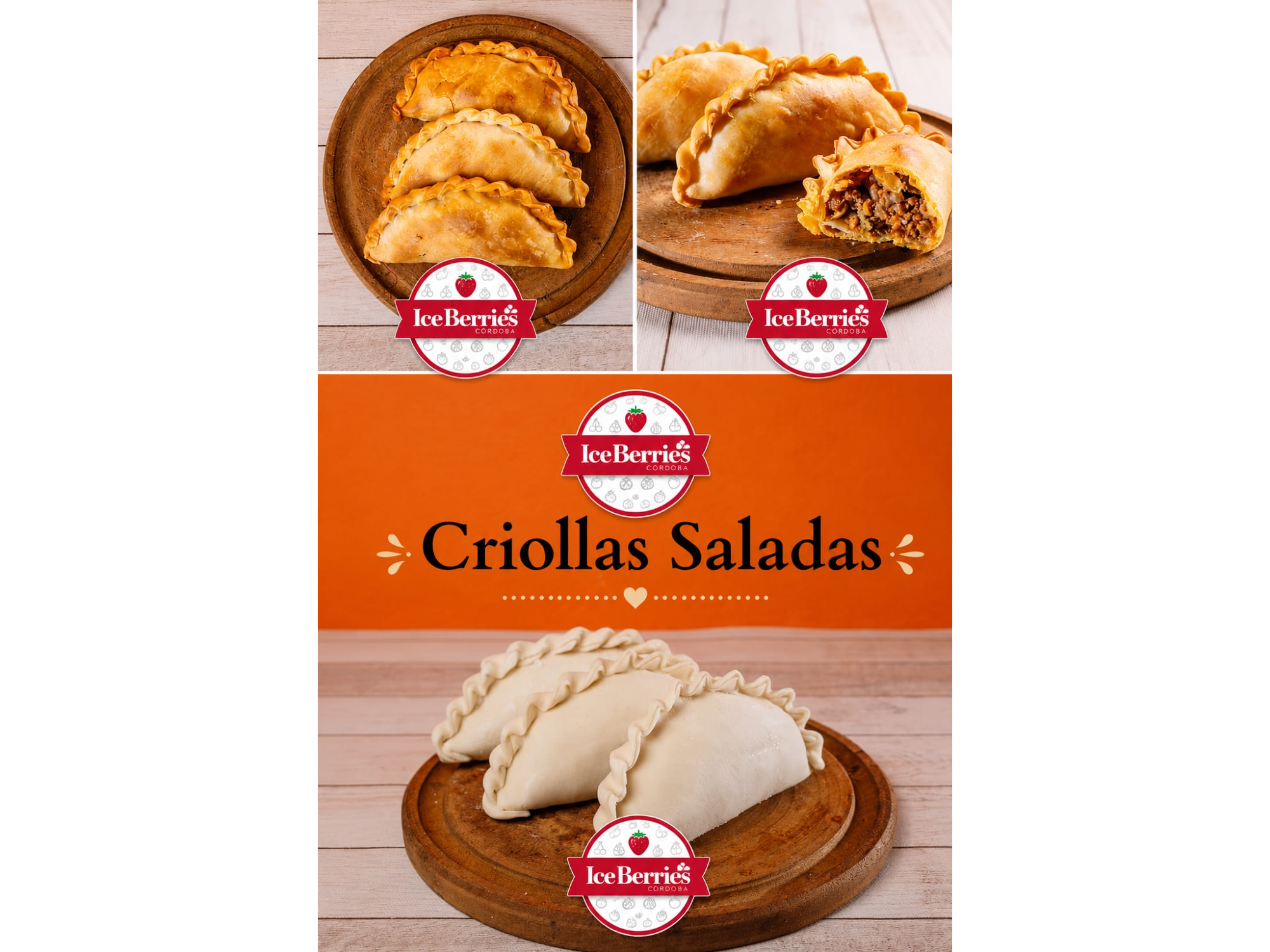 1 docena Criollas Saladas