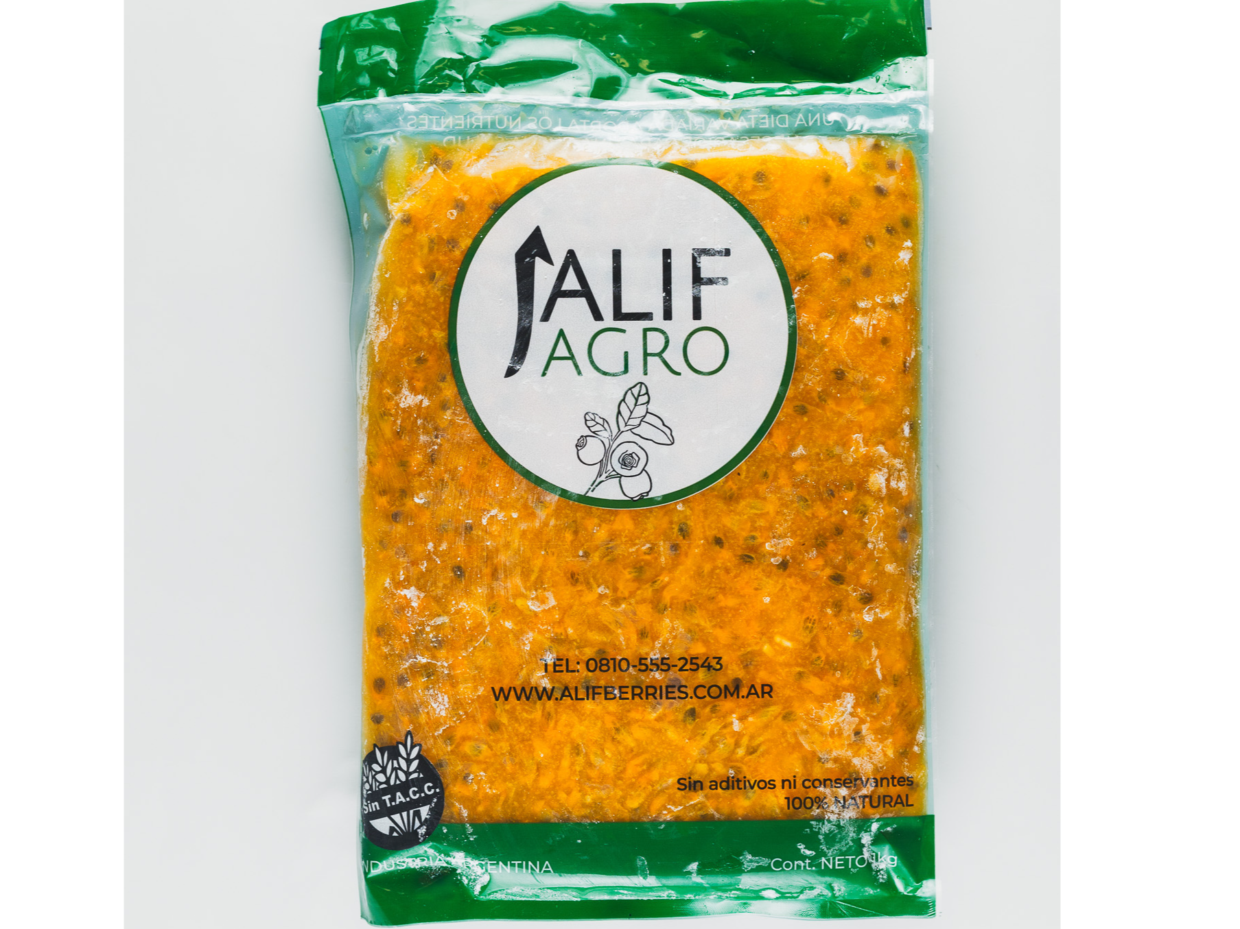 Maracuya con Semilla 1kg