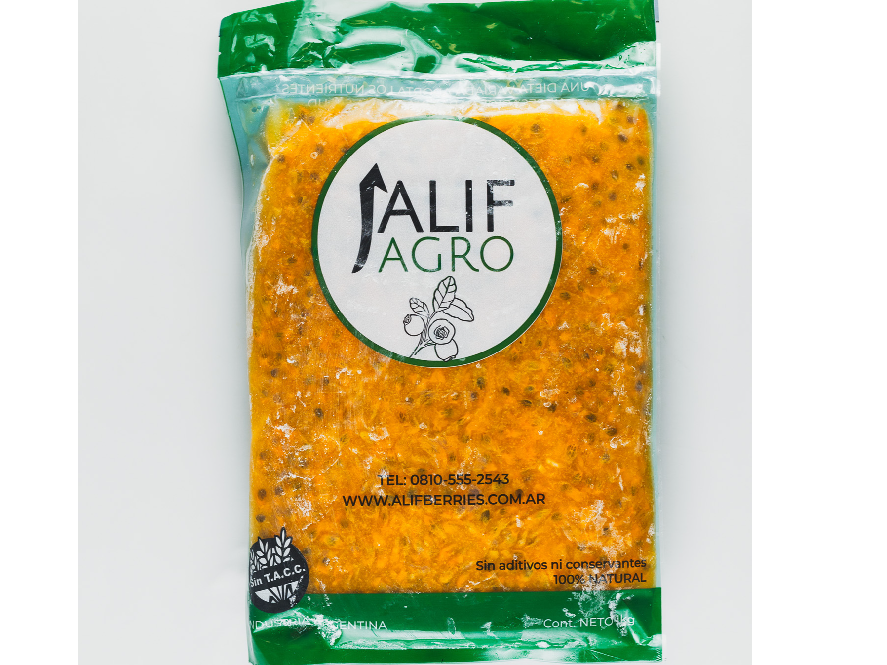 Maracuya con Semilla 1kg