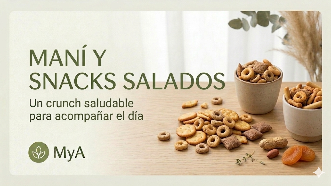 Maní y snacks salados