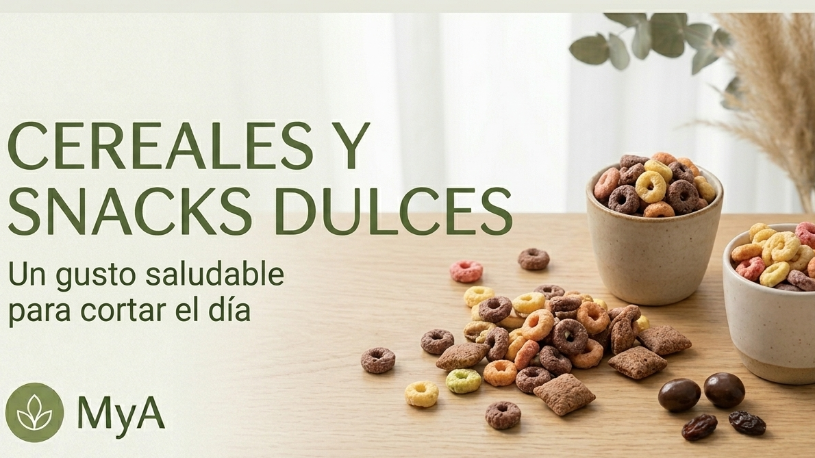 Cereales y snack dulces