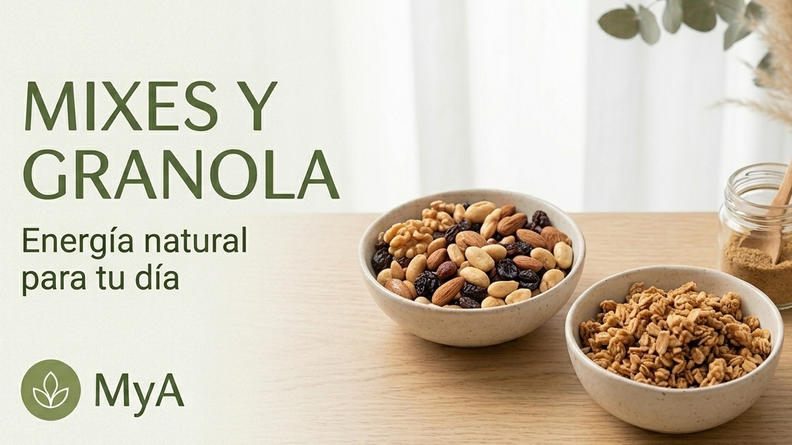 Mixes y granolas