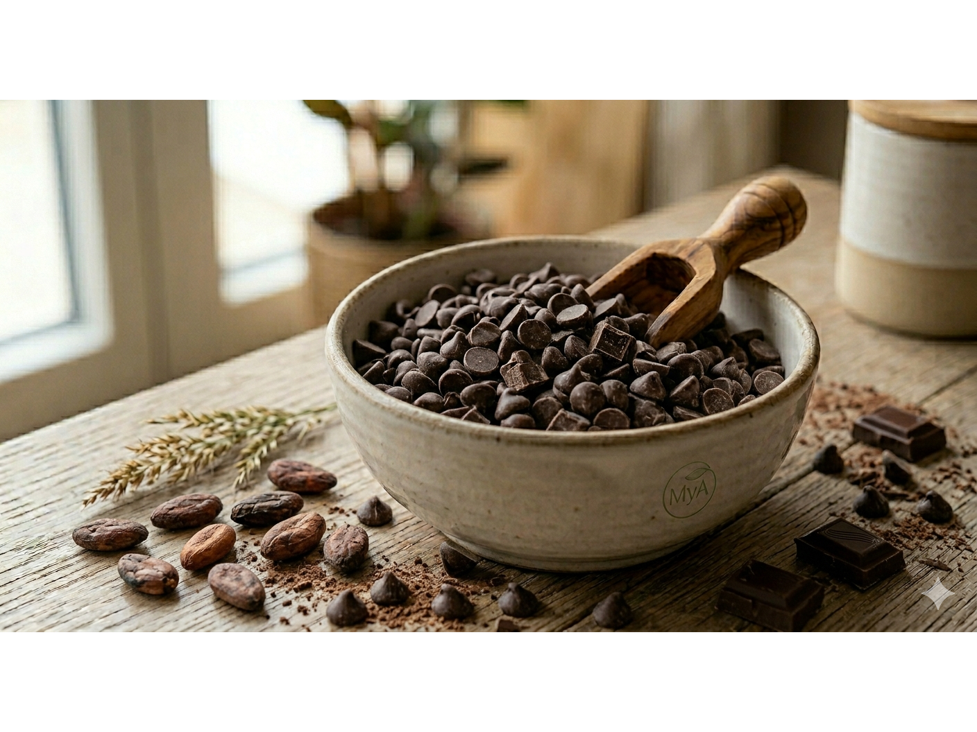 Chips de chocolate por 500 gr