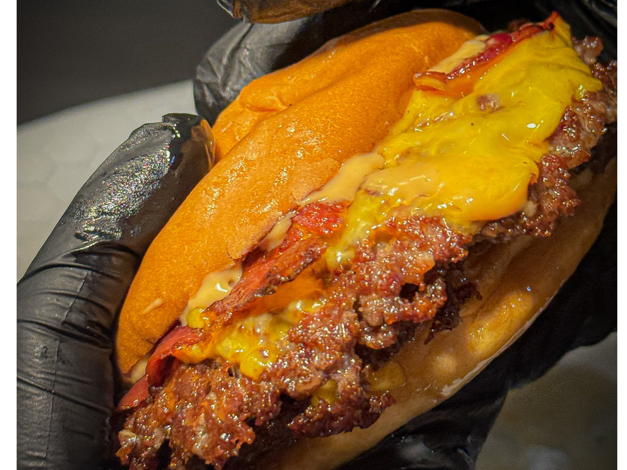x2 Doble Cheesebacon+ 2 Papas Fritas de Digers, Smash Burger