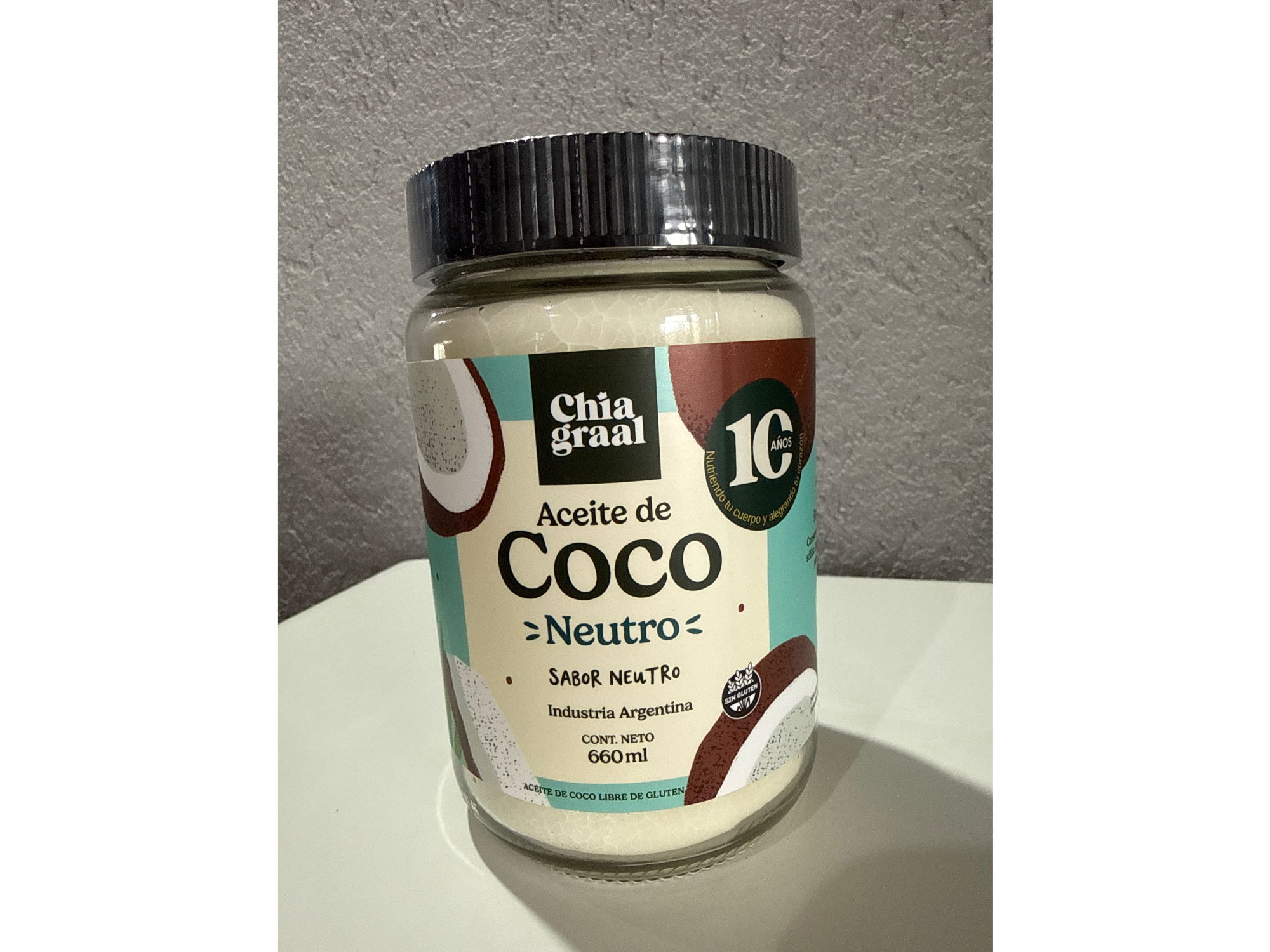CHIA GRAAL NEUTRO X 660 ML