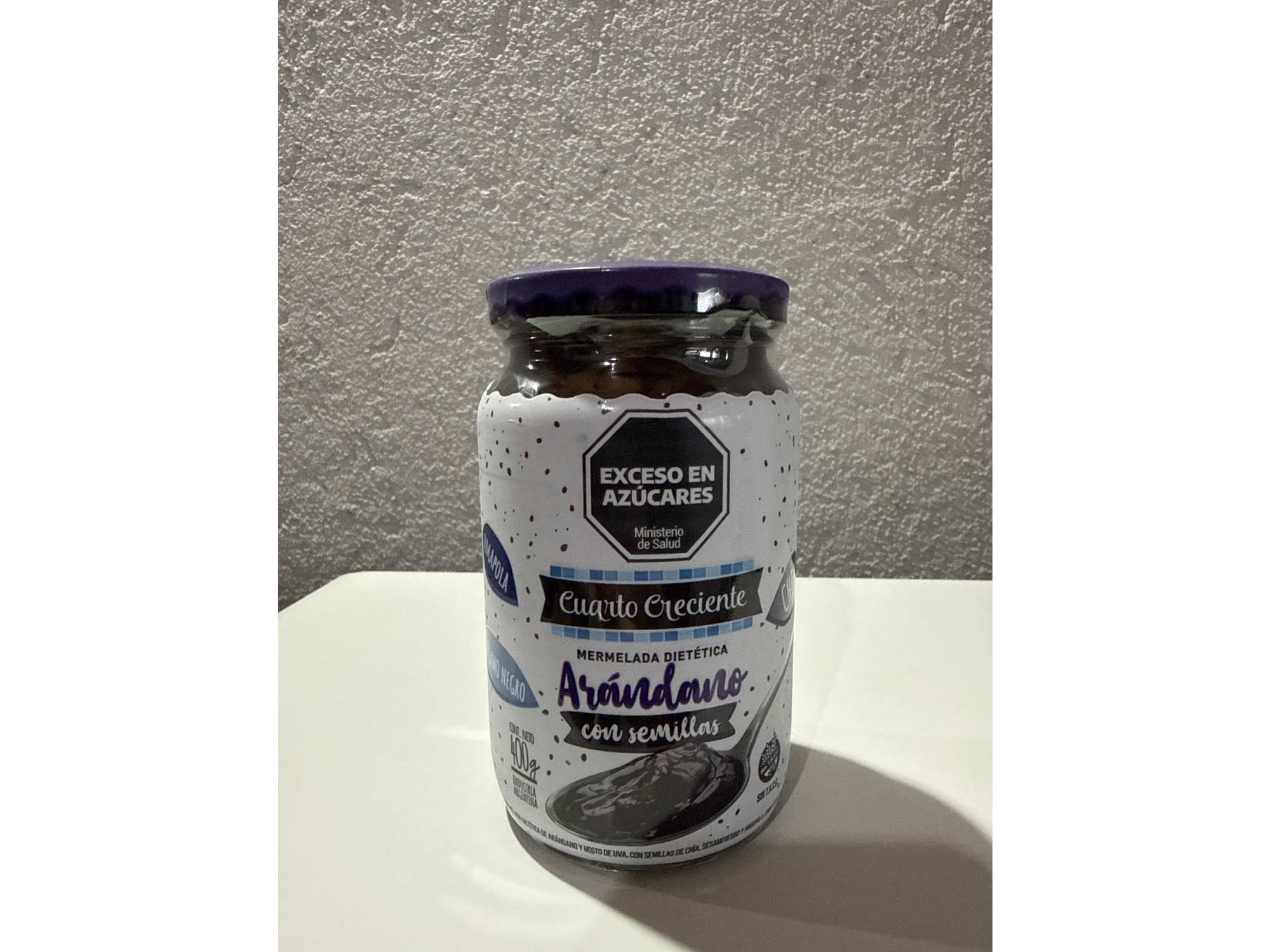 MERMELADA ARANDANOS C/SEMILLAS X 400 GRS