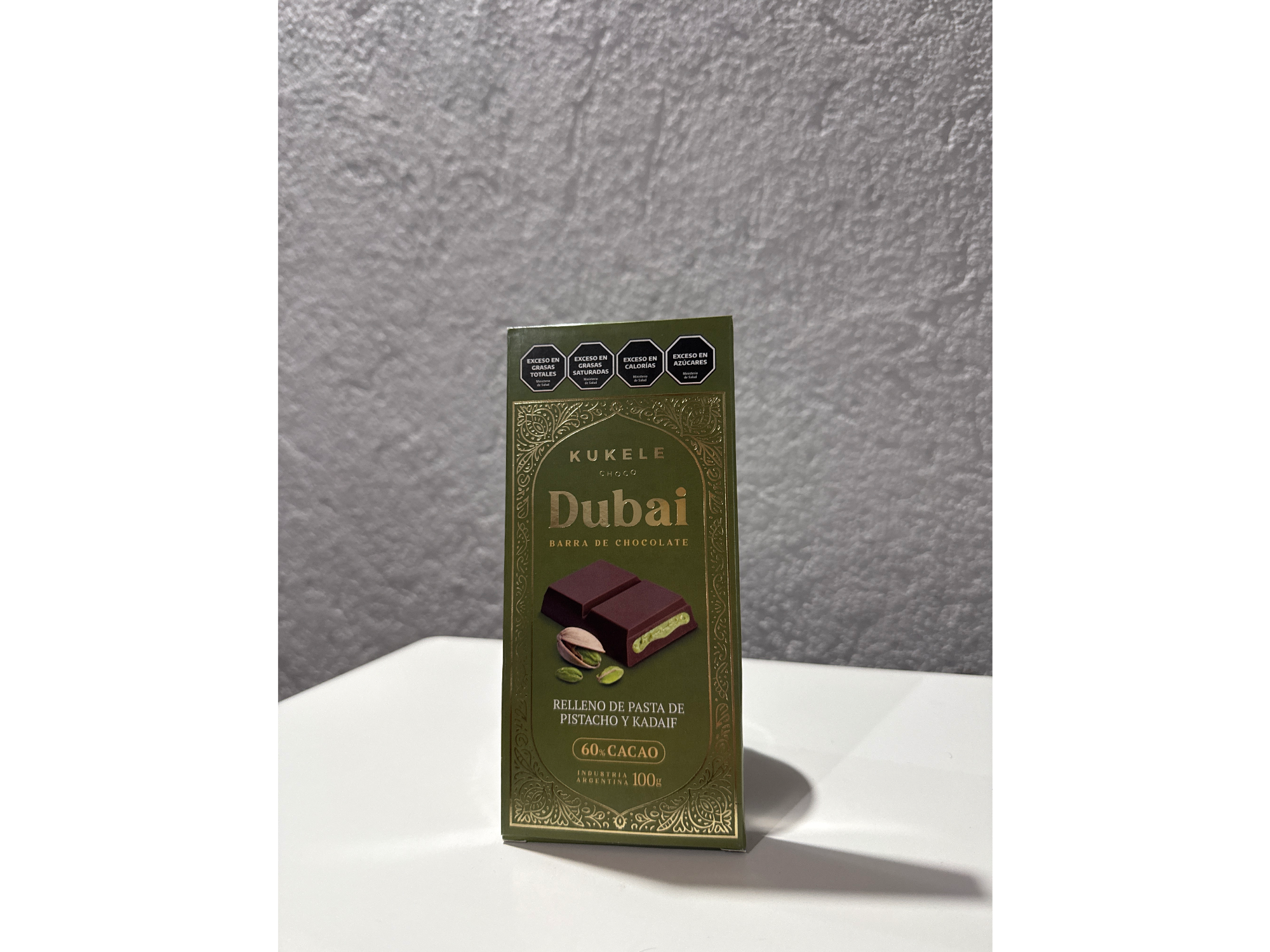 CHOCO KUKELE DUBAI AL 60%  X 100GR