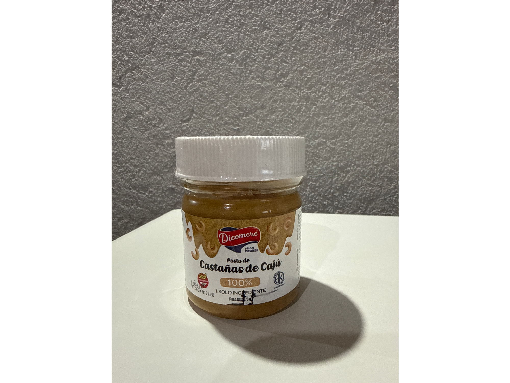 PASTA DE CAJU DICOMERE x 170 GRS