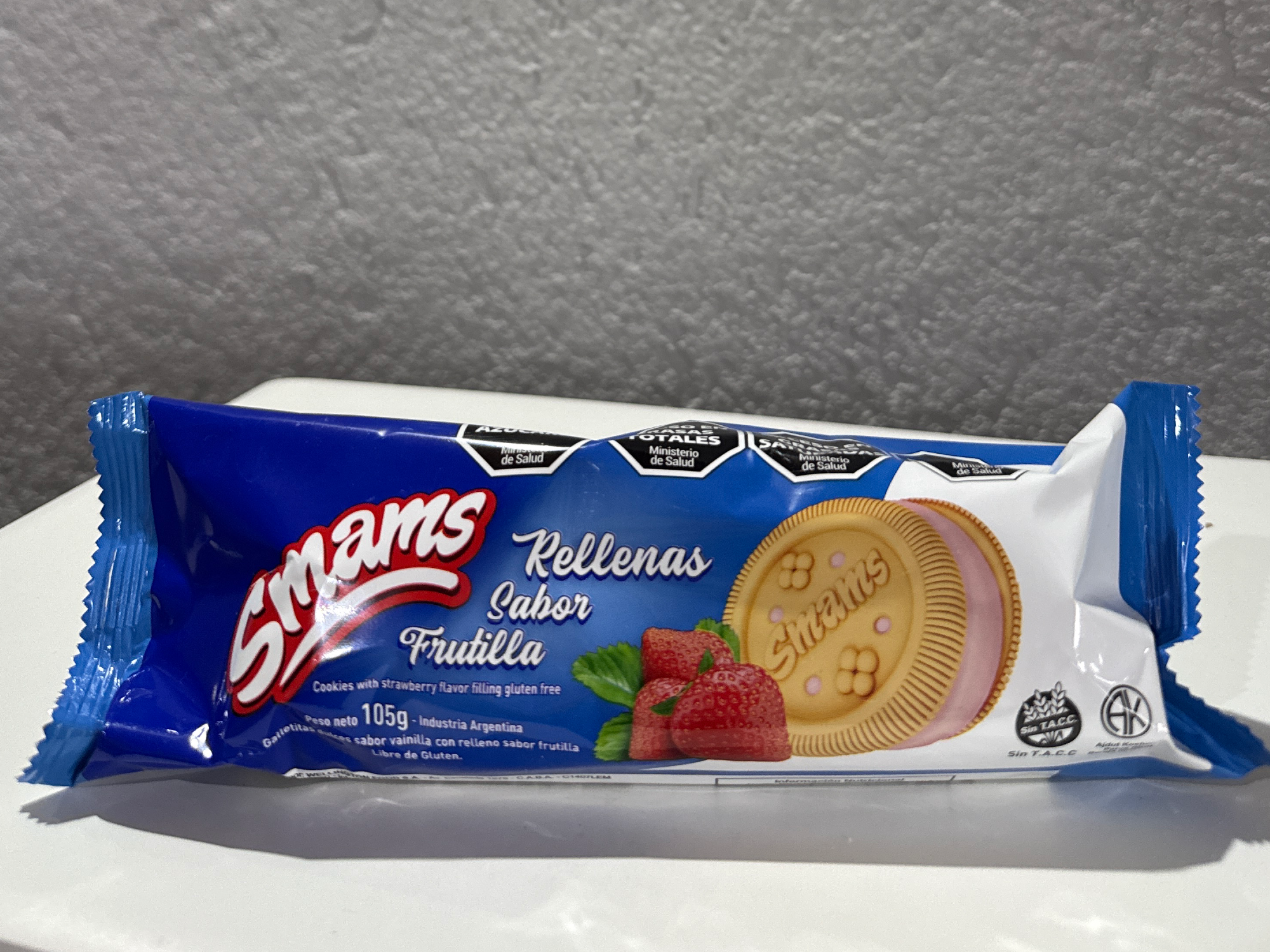 SMAMS RELLENAS FRUTILLA (105G)