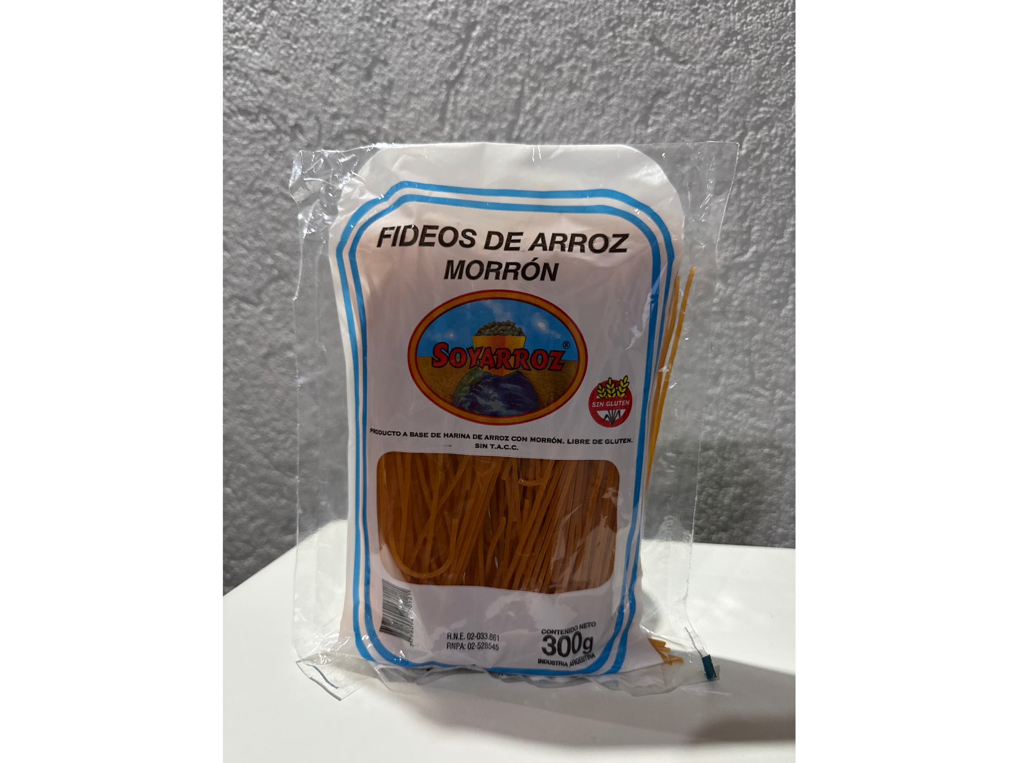 FIDEO SOYARROZ sin TACC MORRON