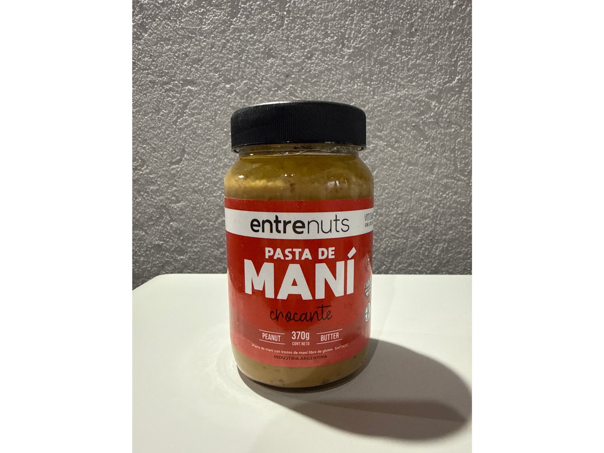 PASTA DE MANI CROCANTE ENTRE NUTS