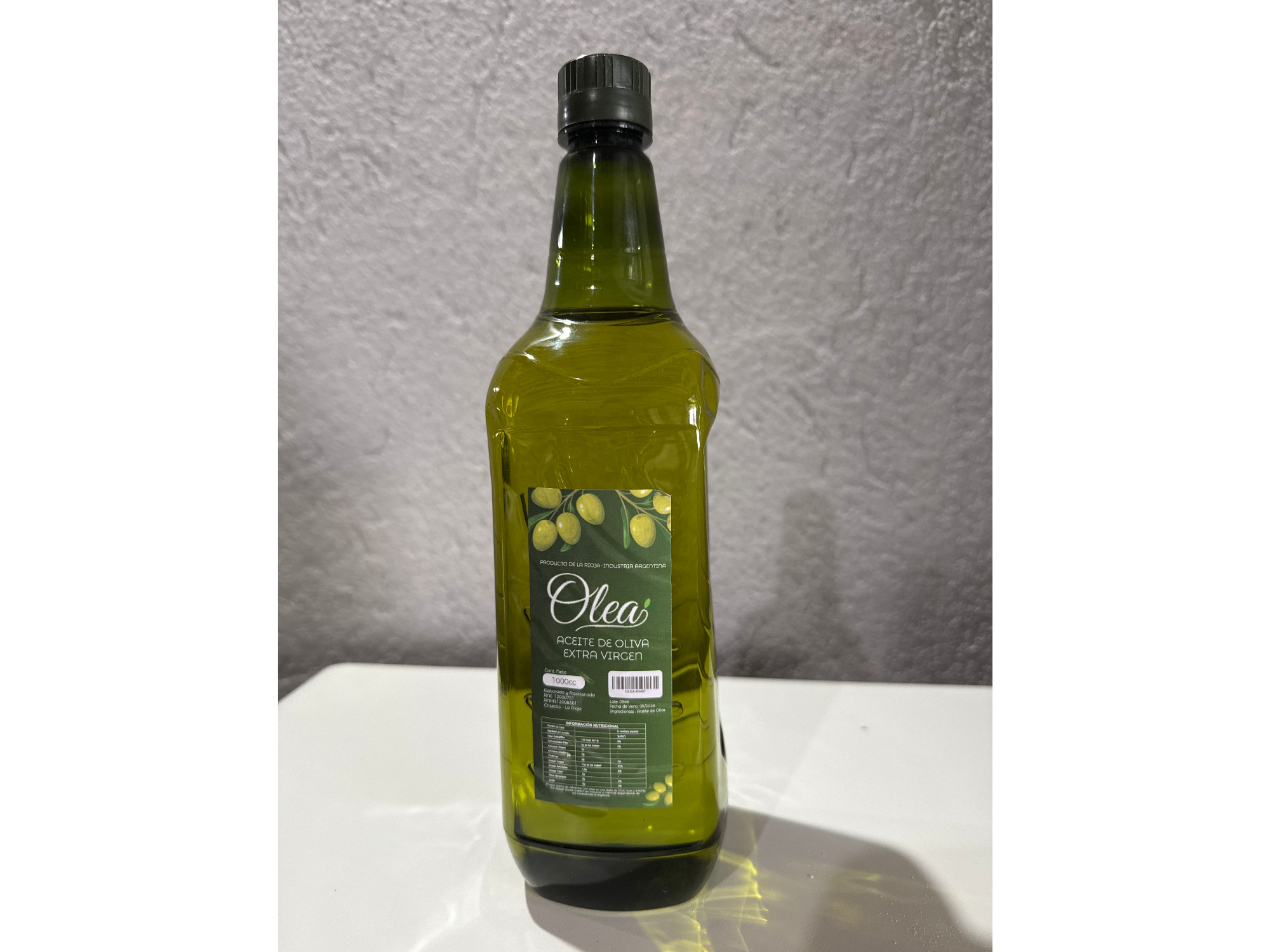 ACEITE OLIVA x 1000 ML EXTRA VIRGEN ENVASE PLASTICO