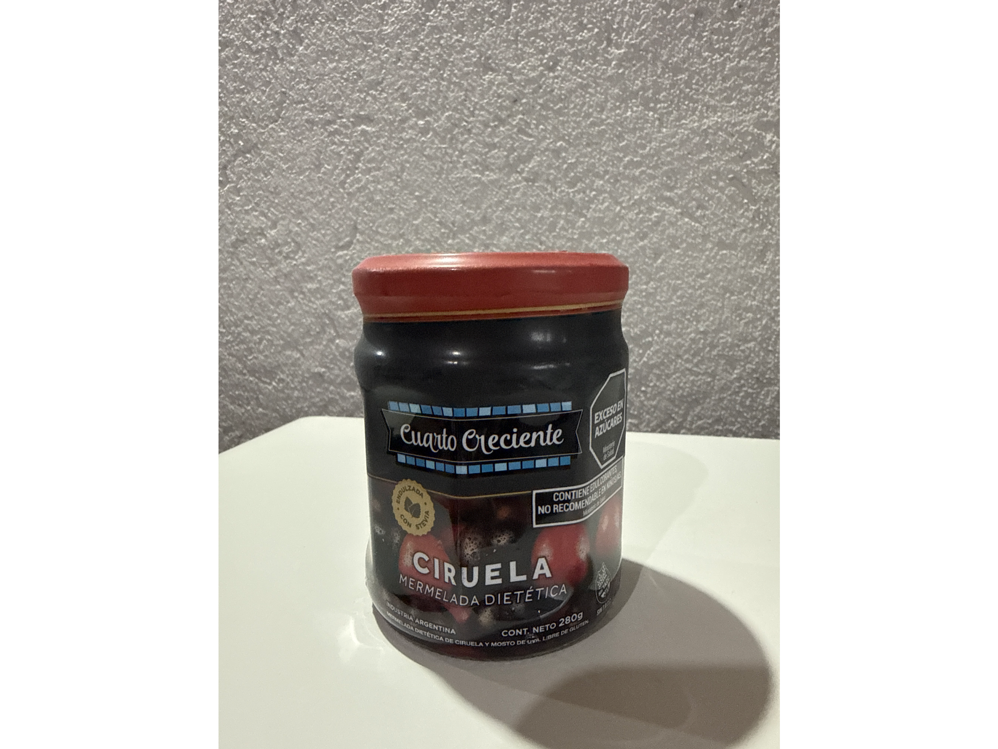 MERMELADA CIRUELA C/STEVIA X 300 GRS