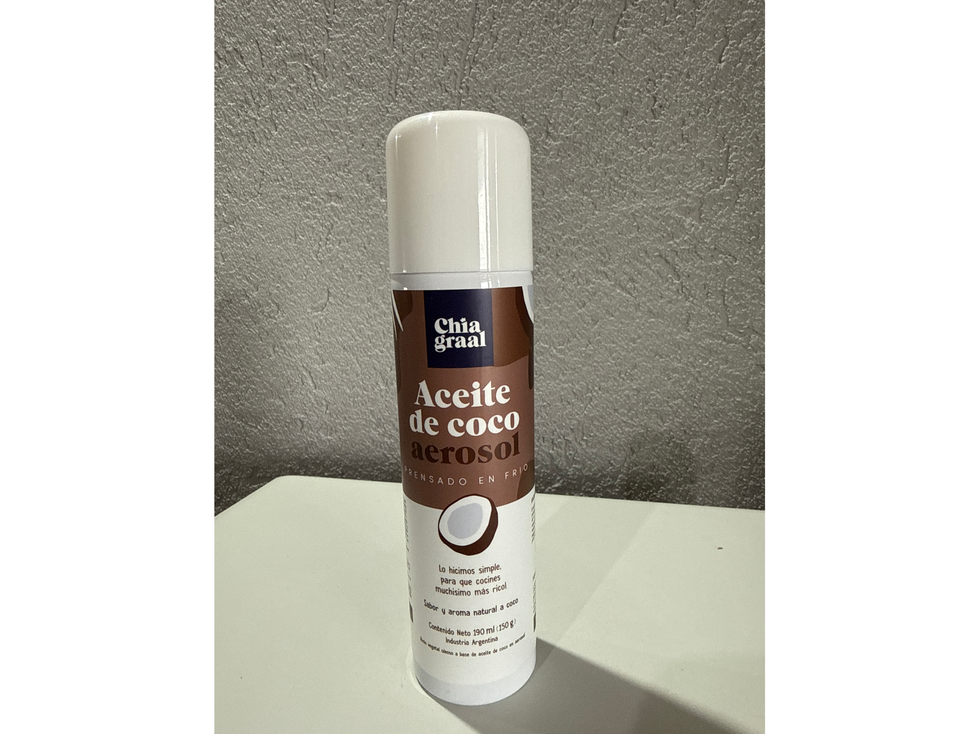 CHIA GRAAL VIRGEN ANTIADHERENTE EN AEROSOL X 190 ML