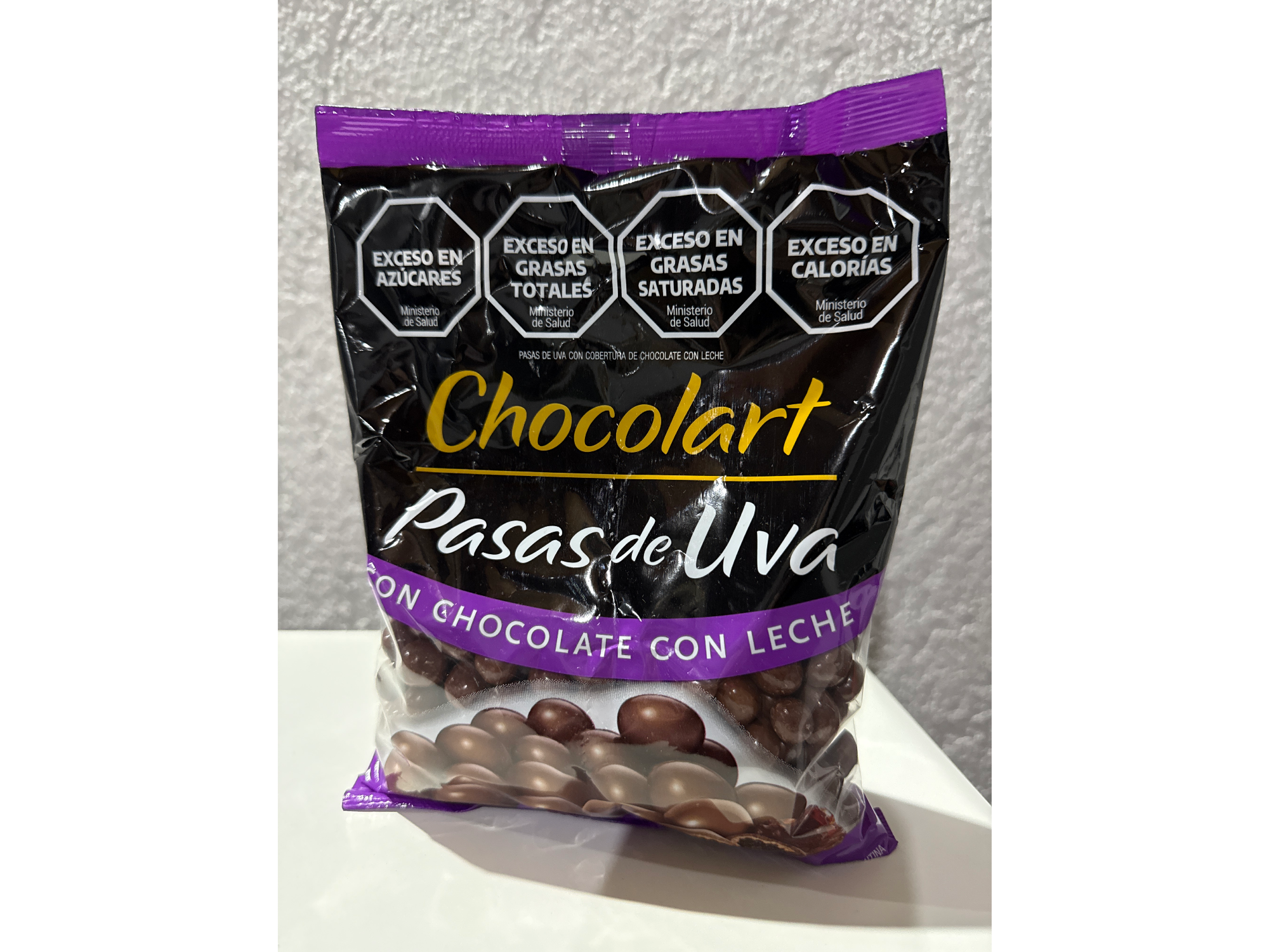 PASAS DE UVA CON CHOCOLATE DE LECHE X 500GR