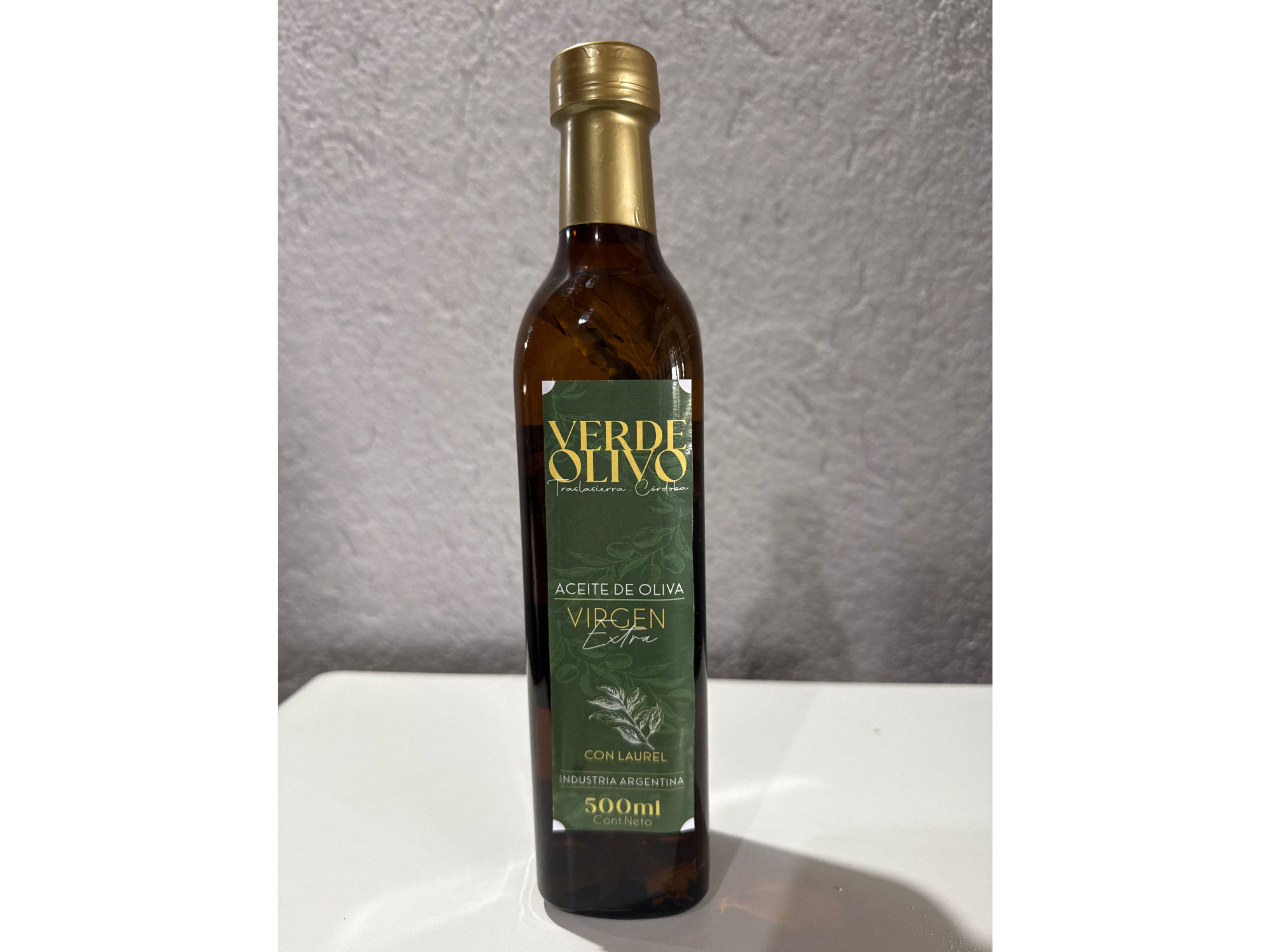 ACEITE C/ LAUREL EXTRA VIRGEN x 500 ML