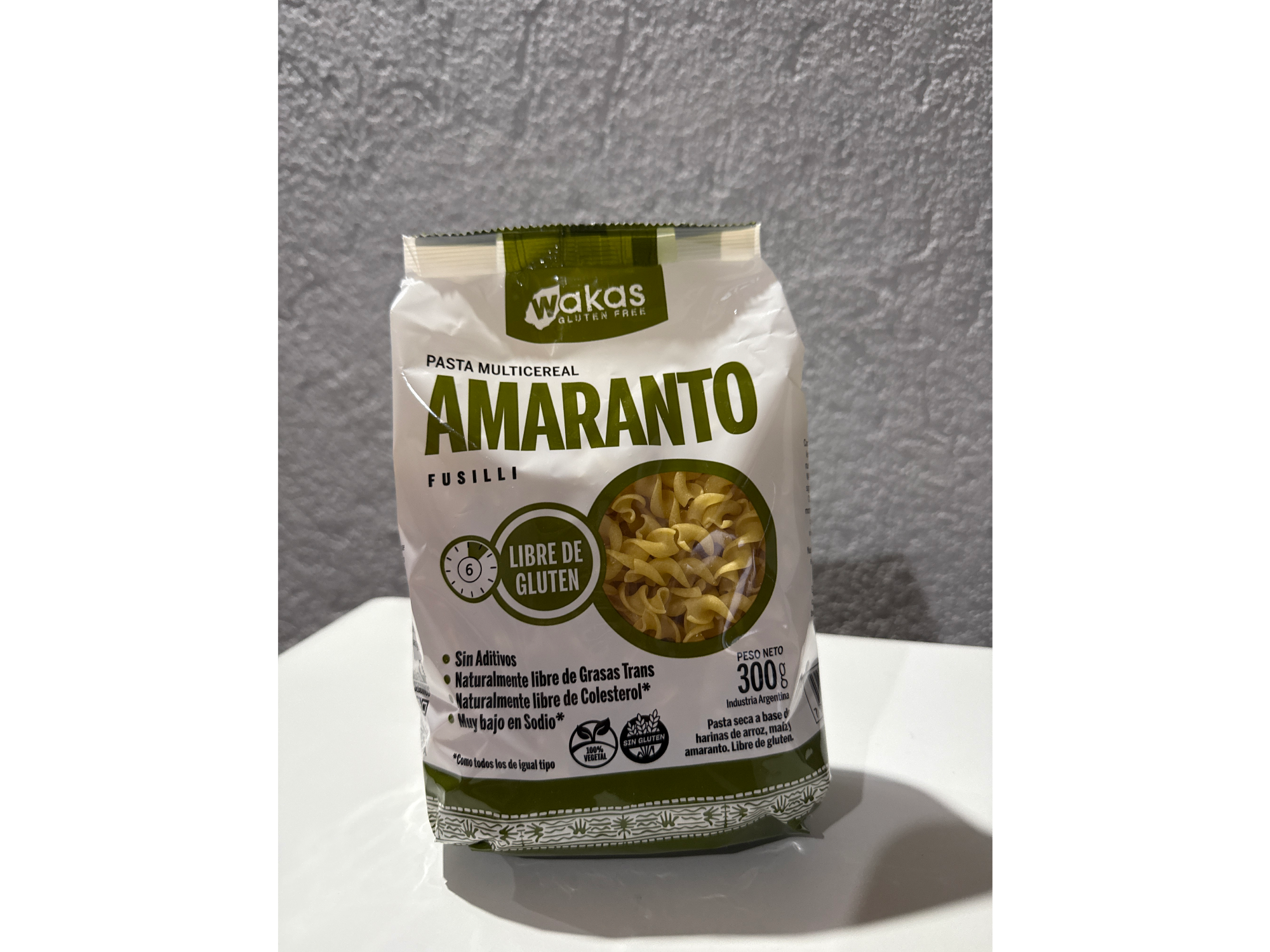 WAKAS SIN GLUTEN  AMARANTO X 250GR
