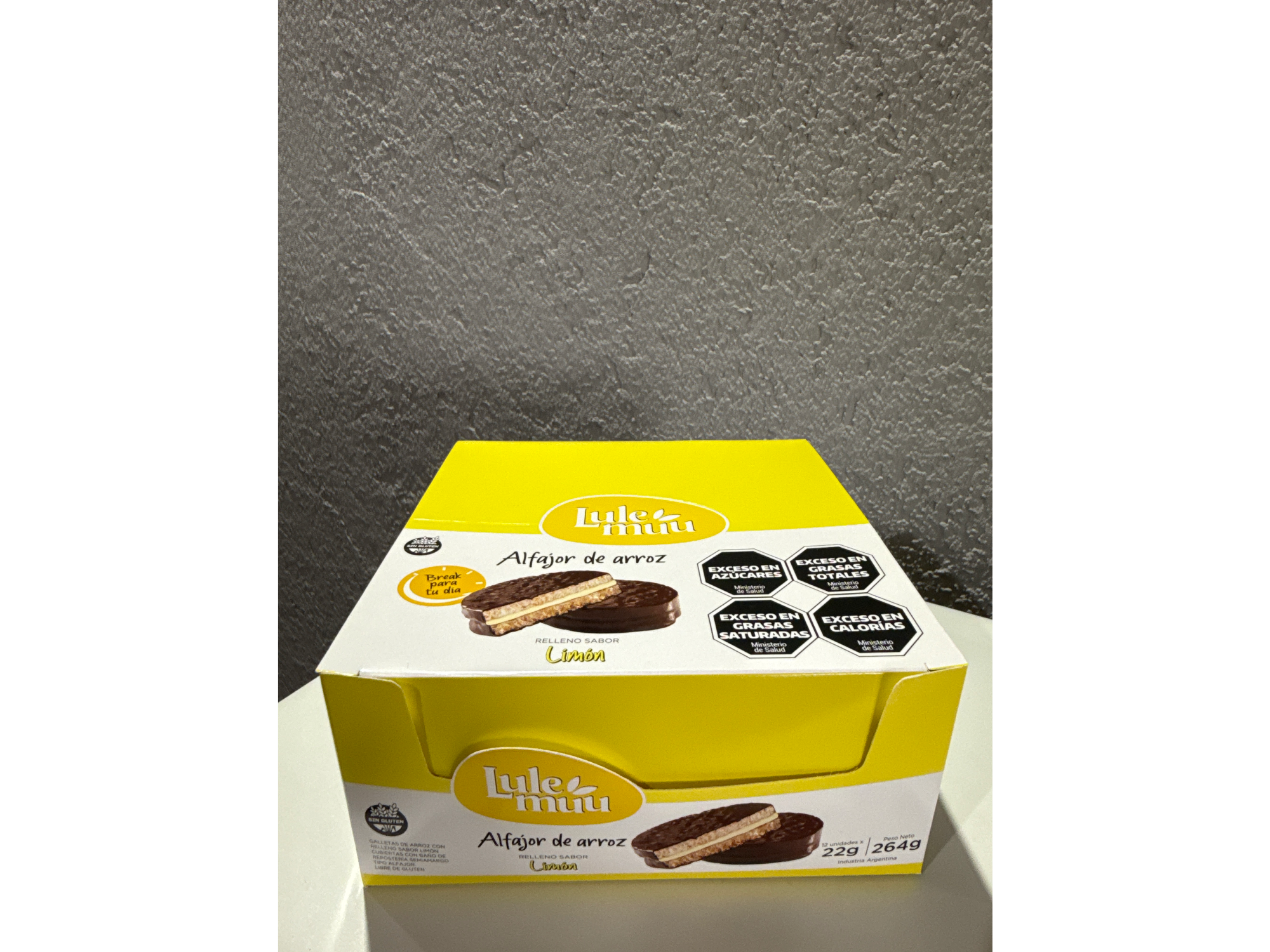 ALF. ARROZ  LIMON C/CHOCO X 12 UN