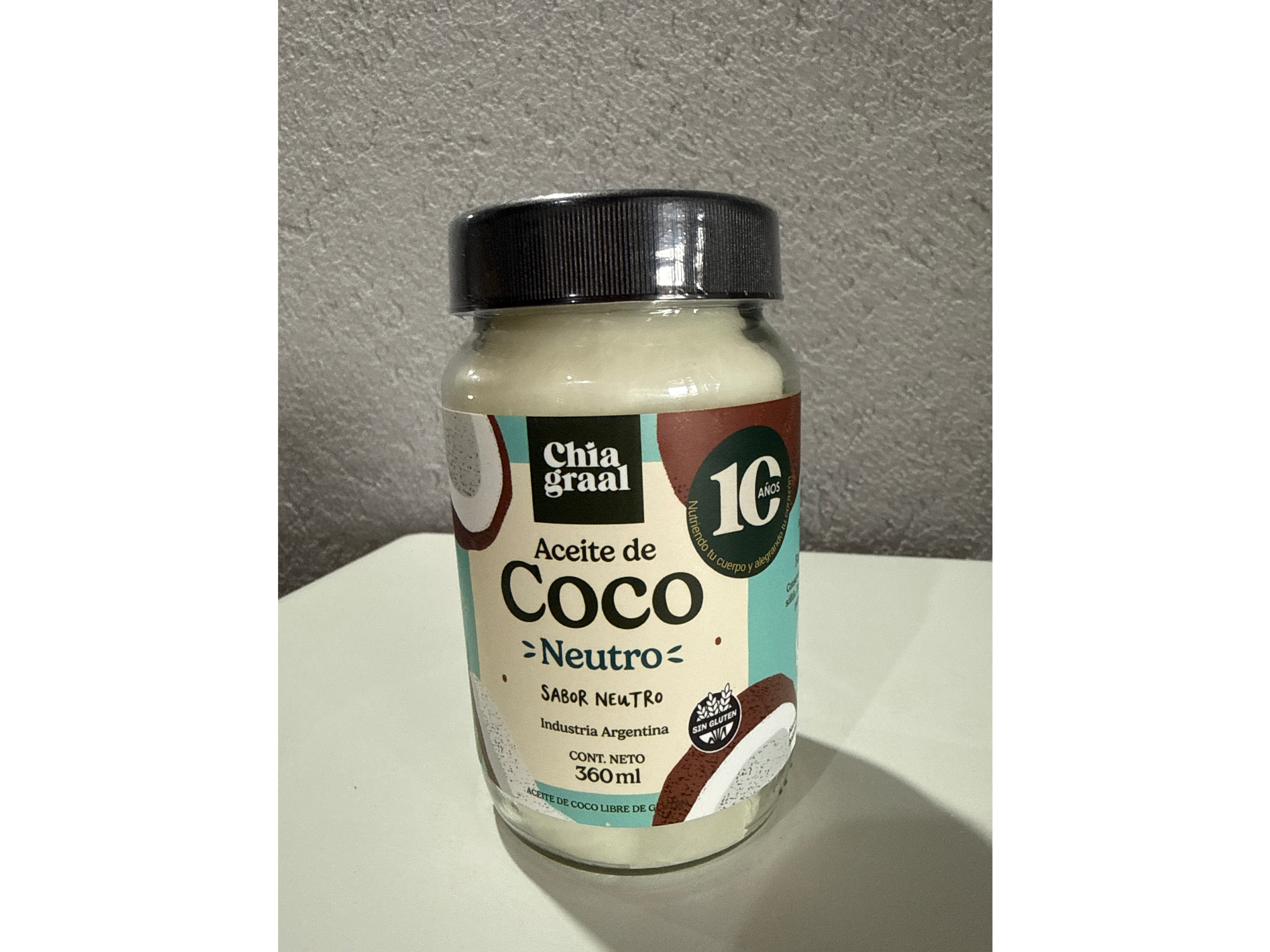 CHIA GRAAL NEUTRO X 360 ML