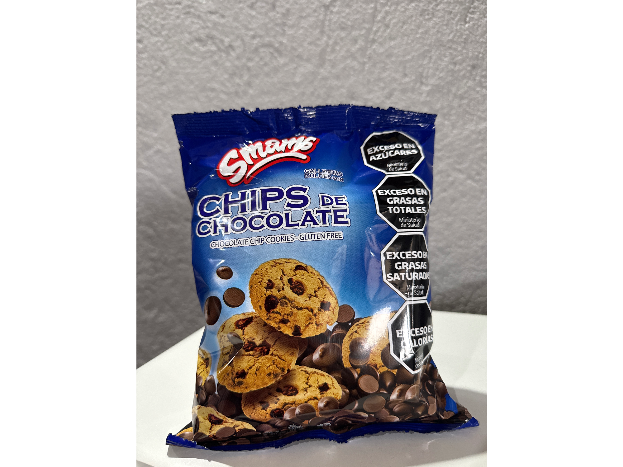 SMAMS CHIPS CHOCOLATE NEGRO EN BOLSA