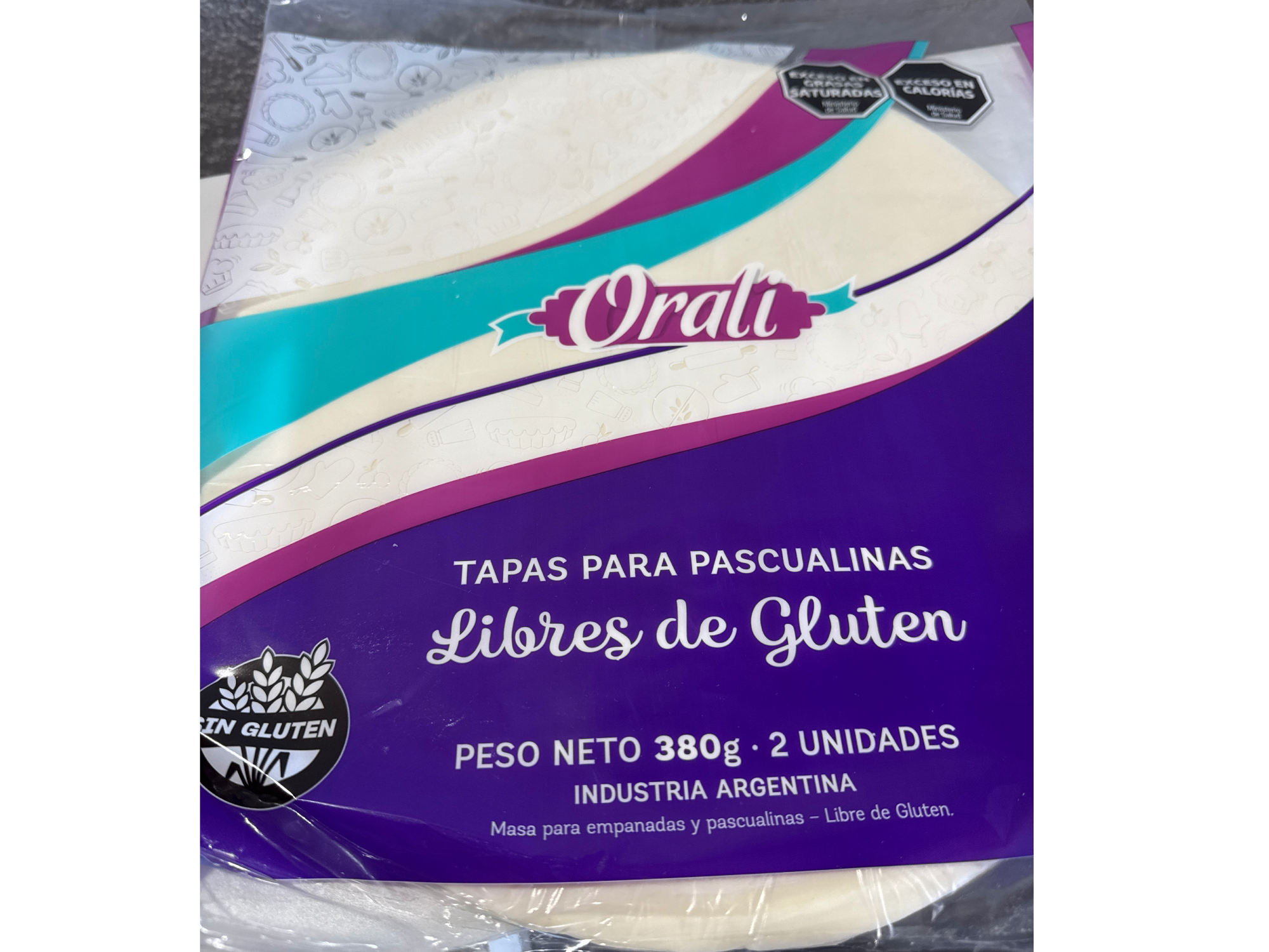 PASCUALINA SIN TACC