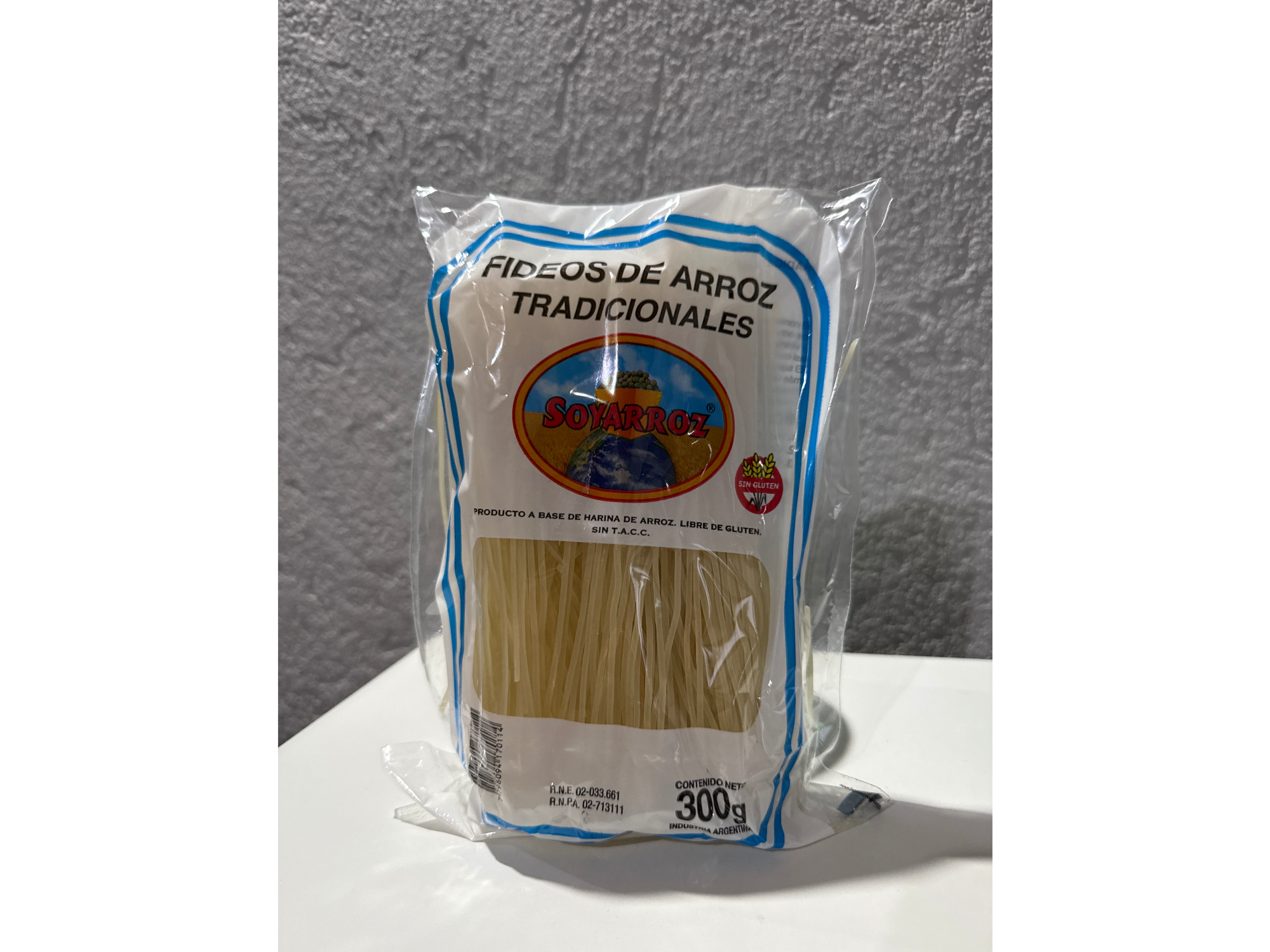 FIDEO TRADICIONAL SOYARROZ sin TACC