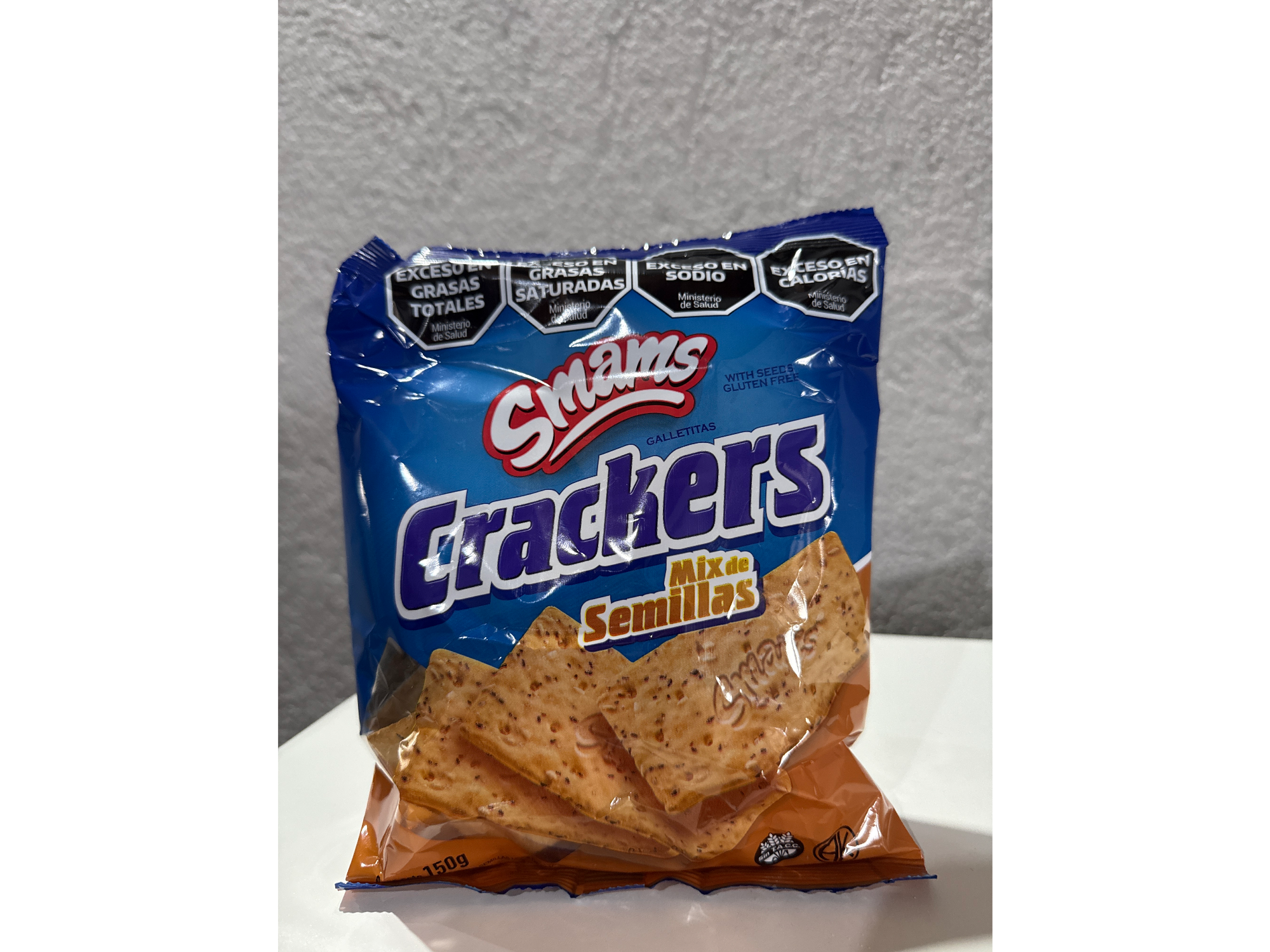 SMAMS CRACKERS CON SEMILLAS (150G)