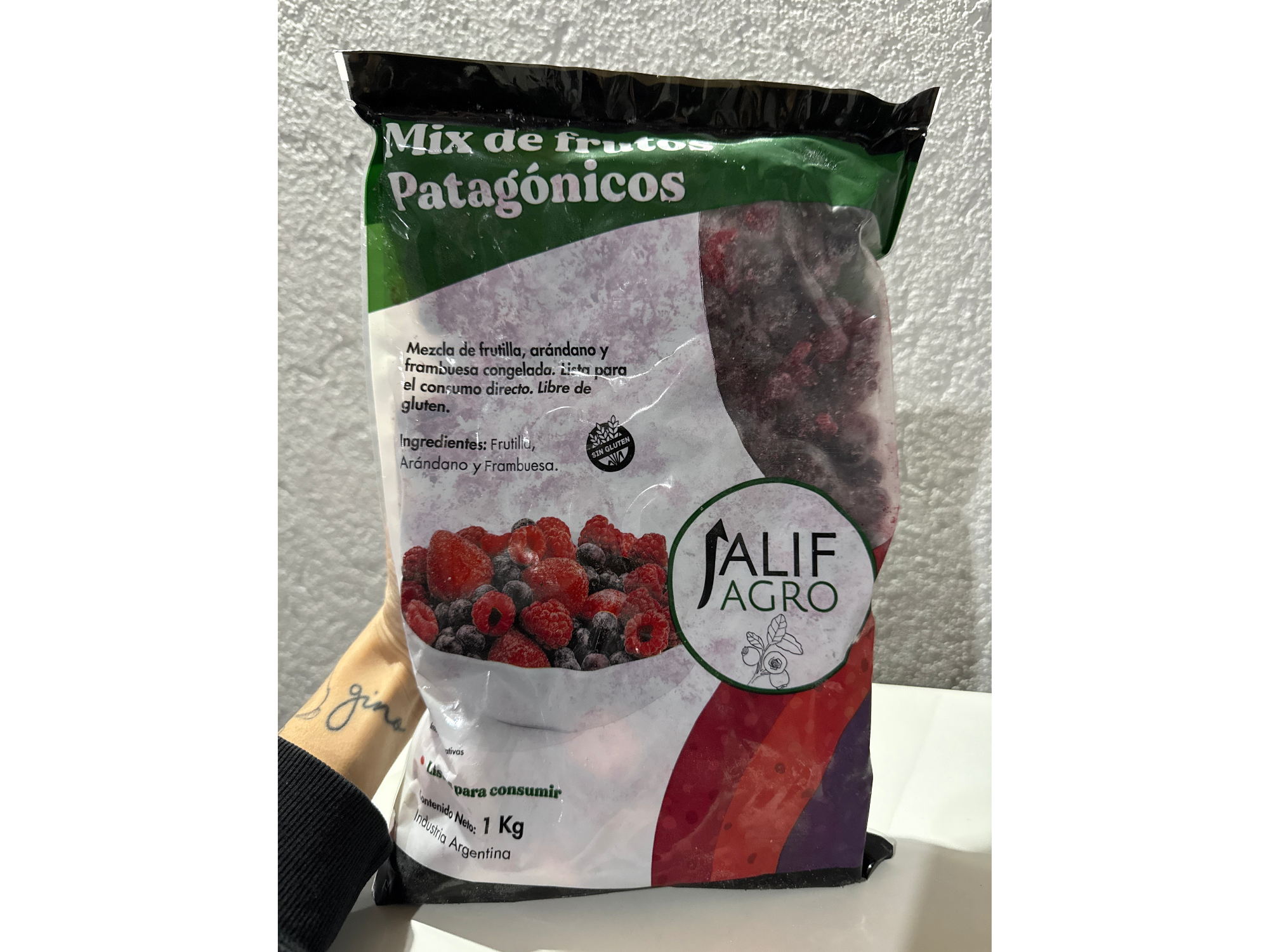 MIX PATAGONICO (ARANDANO, FRUTILLA Y FRAMBUESAS) x 1 KILO