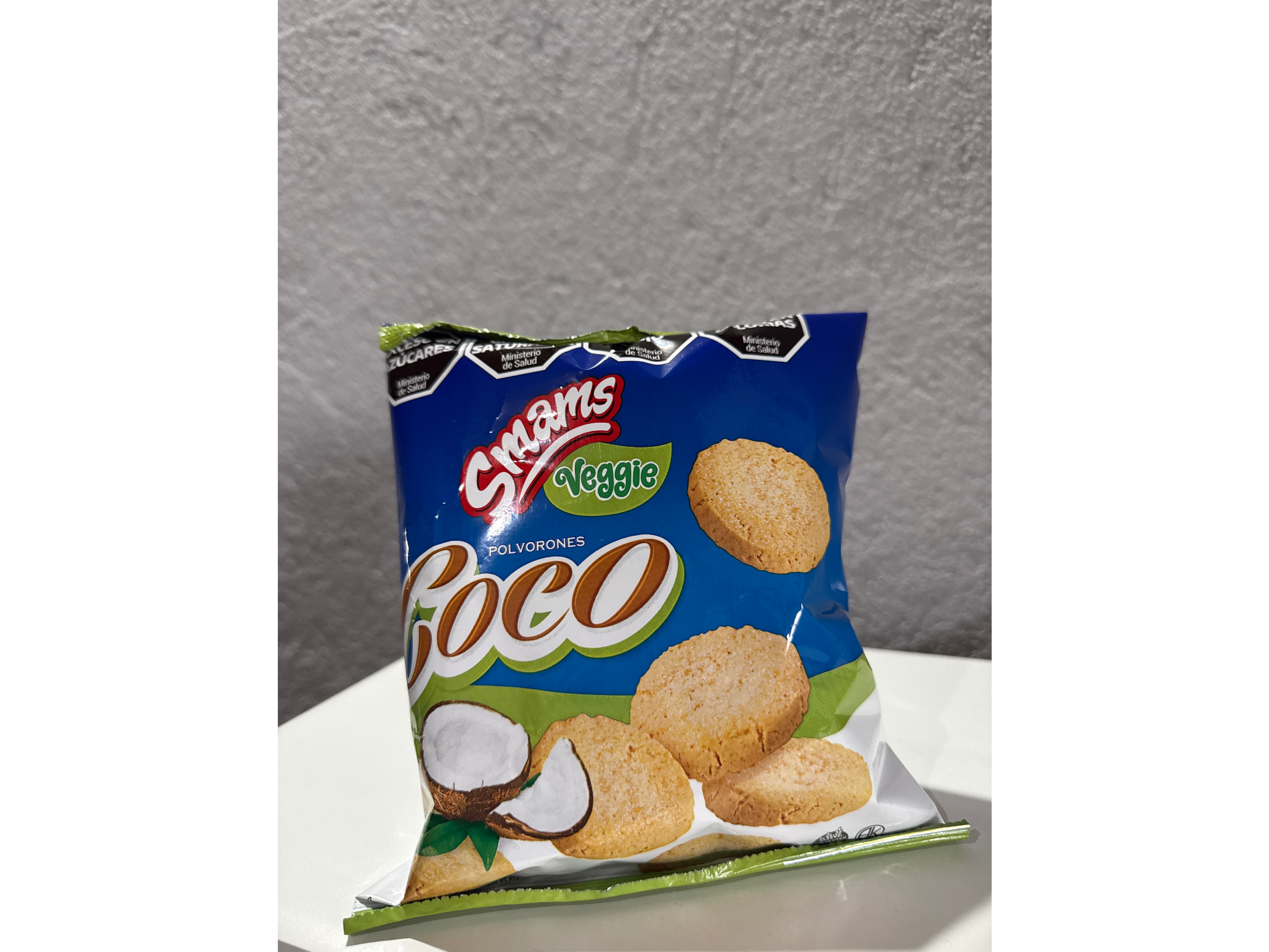 POLVORON COCO LINEA VEGGIE  SMAMS (130G)