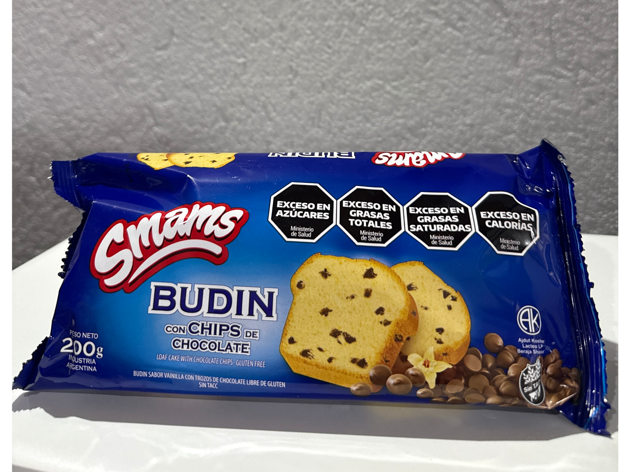 BUDIN CHIP CHOCOLATE  X 250g