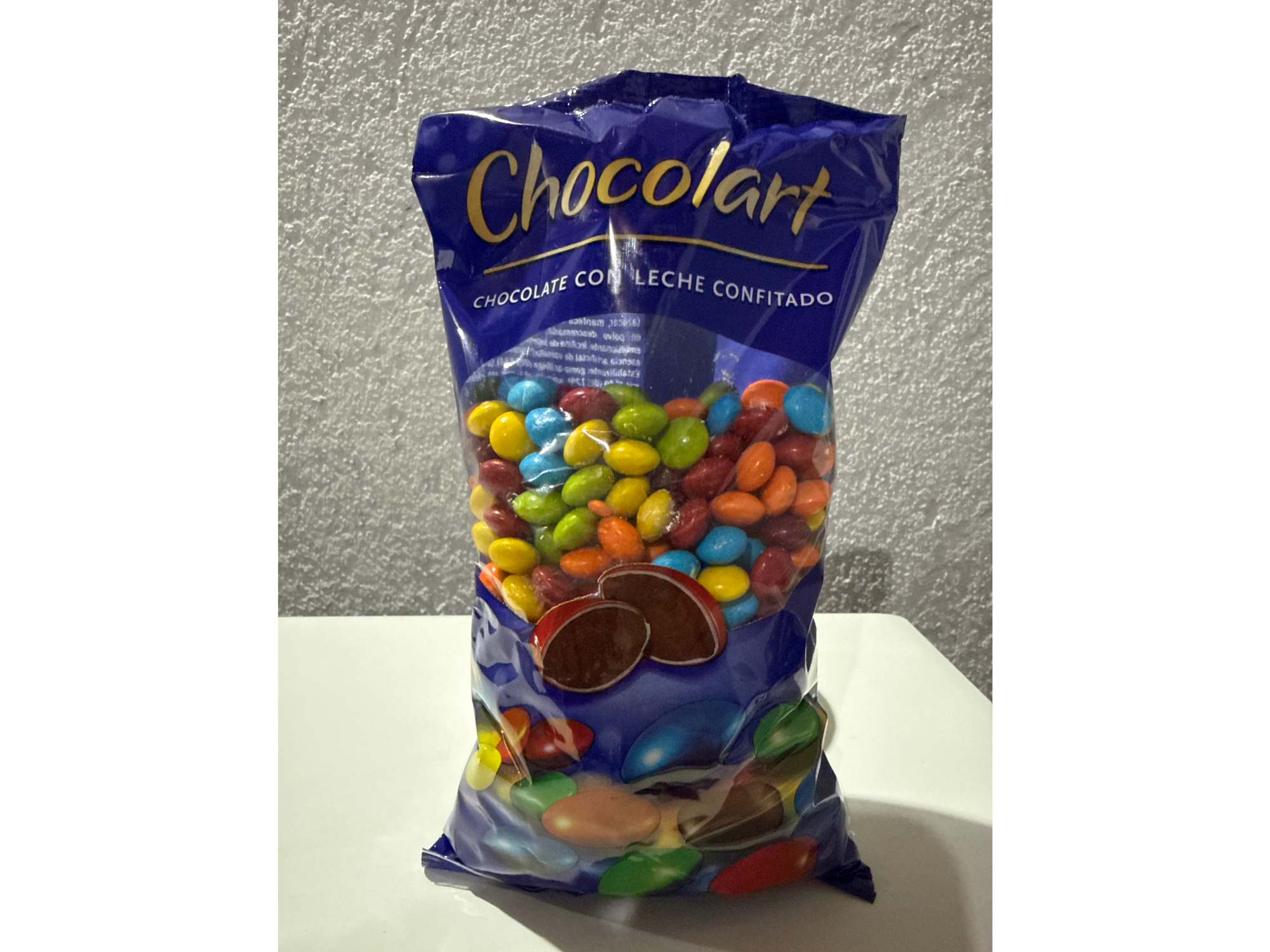 LENTEJAS DE COLORES CON CHOCOLATE DE LECHE (ROCKLETS) X 500GR
