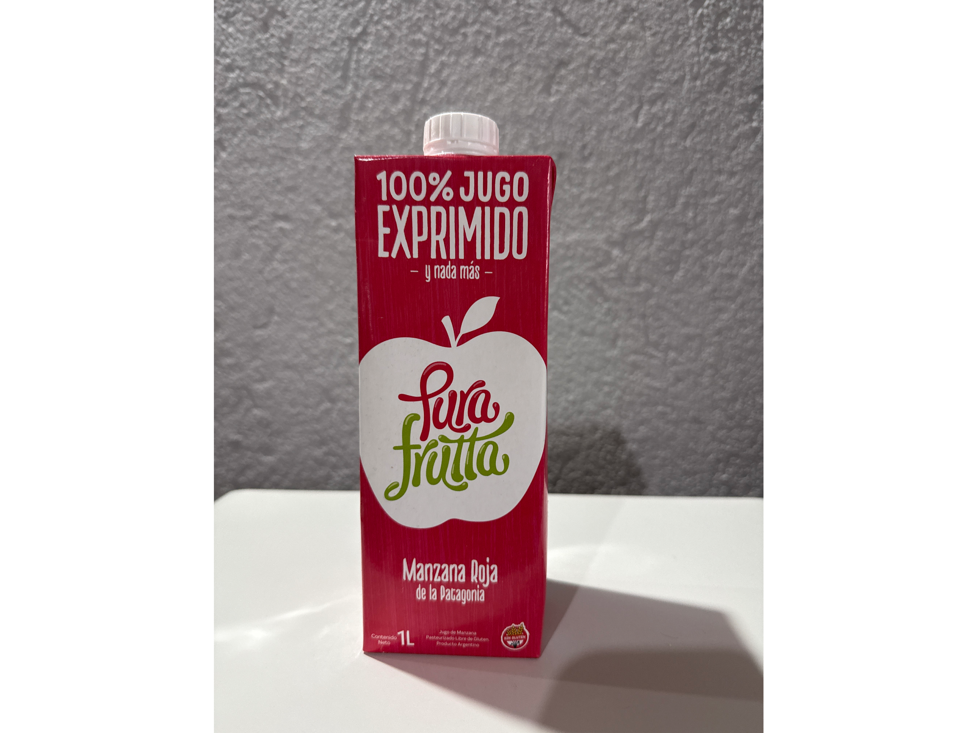 PURA FRUTA MANZANA ROJA X 1LT