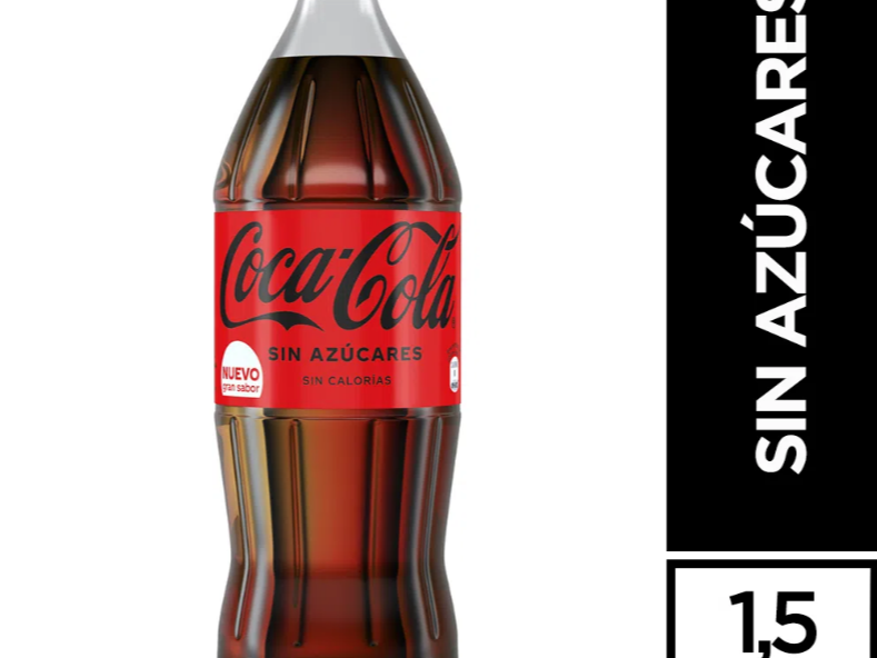 Cocacola Sin azúcar 1,75lts