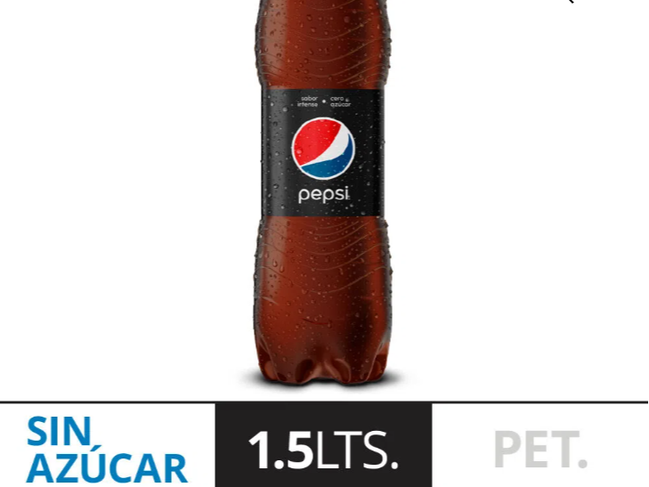 Pepsi black 1,5lts