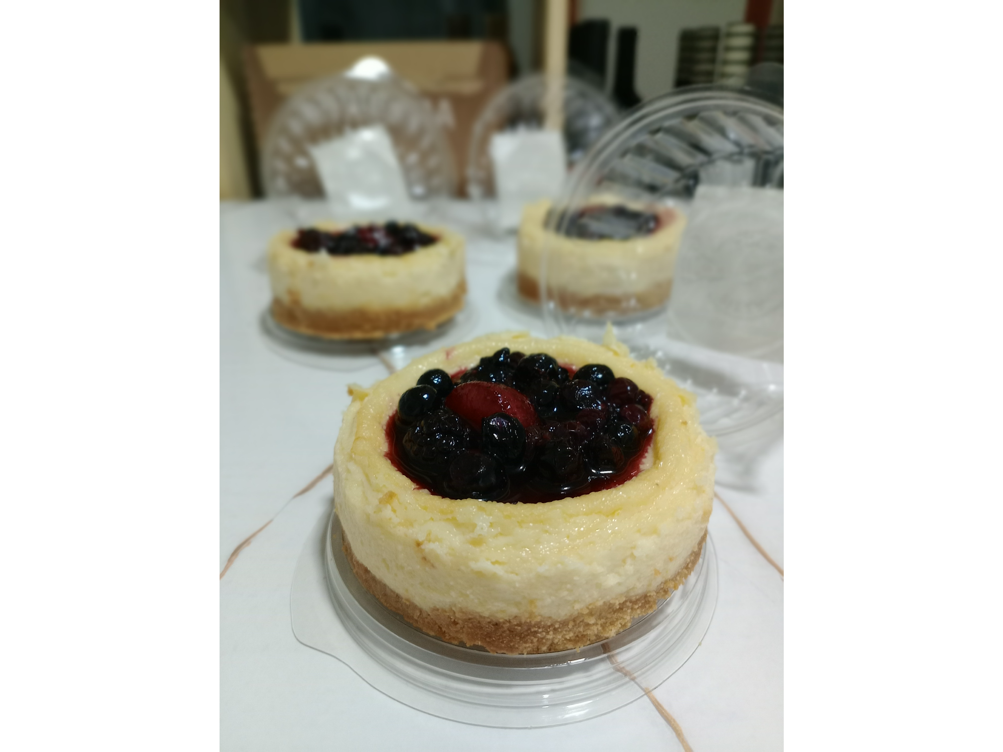Cheesecake frutos rojos