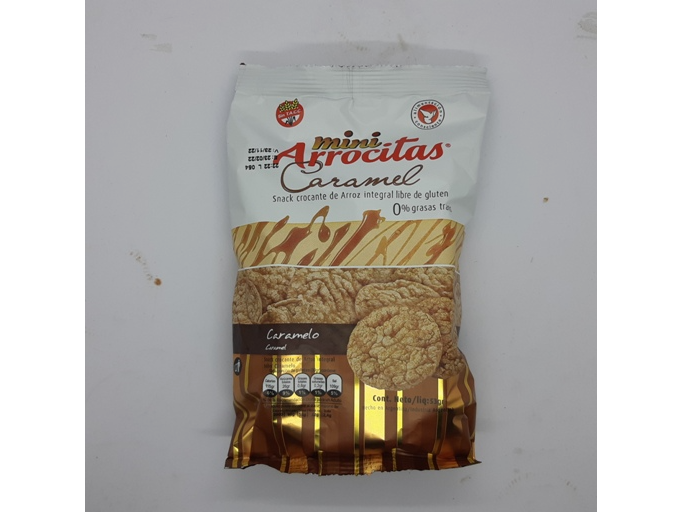 MINI ARROCITAS CARAMEL SIN TACC