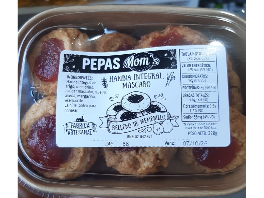 PEPAS MOM'S MEMBRILLO