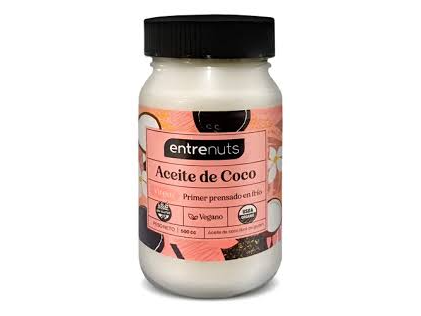 Aceite de coco VIRGEN x 500ml ENTRENUTS
