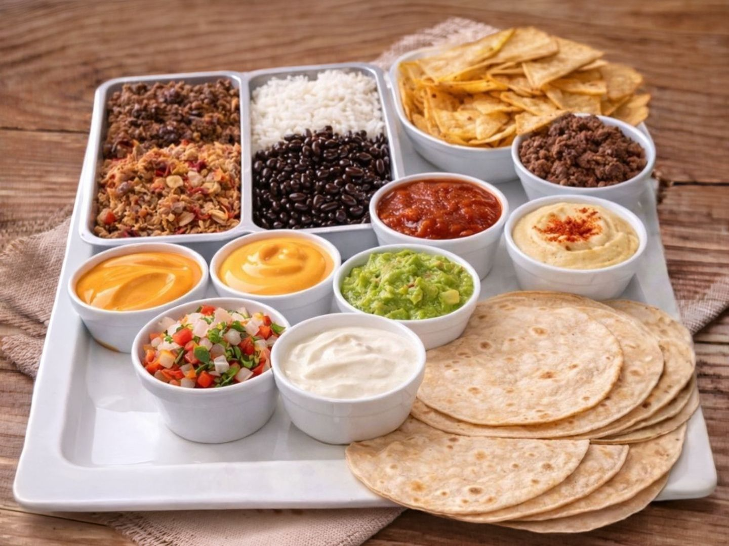 Tacos para 4