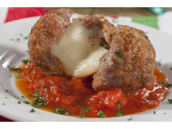 Abondigas de carne con muzza x 500 grs