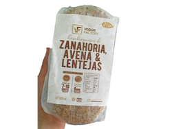 Hamburguesa x4u Zanahoria, avena y lentejas