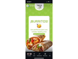 Burritos cheesburger x1u