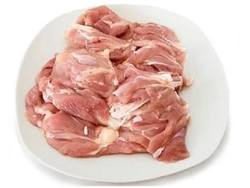 1kg de bife de patamuslo + 1kg de filet de pechuga
