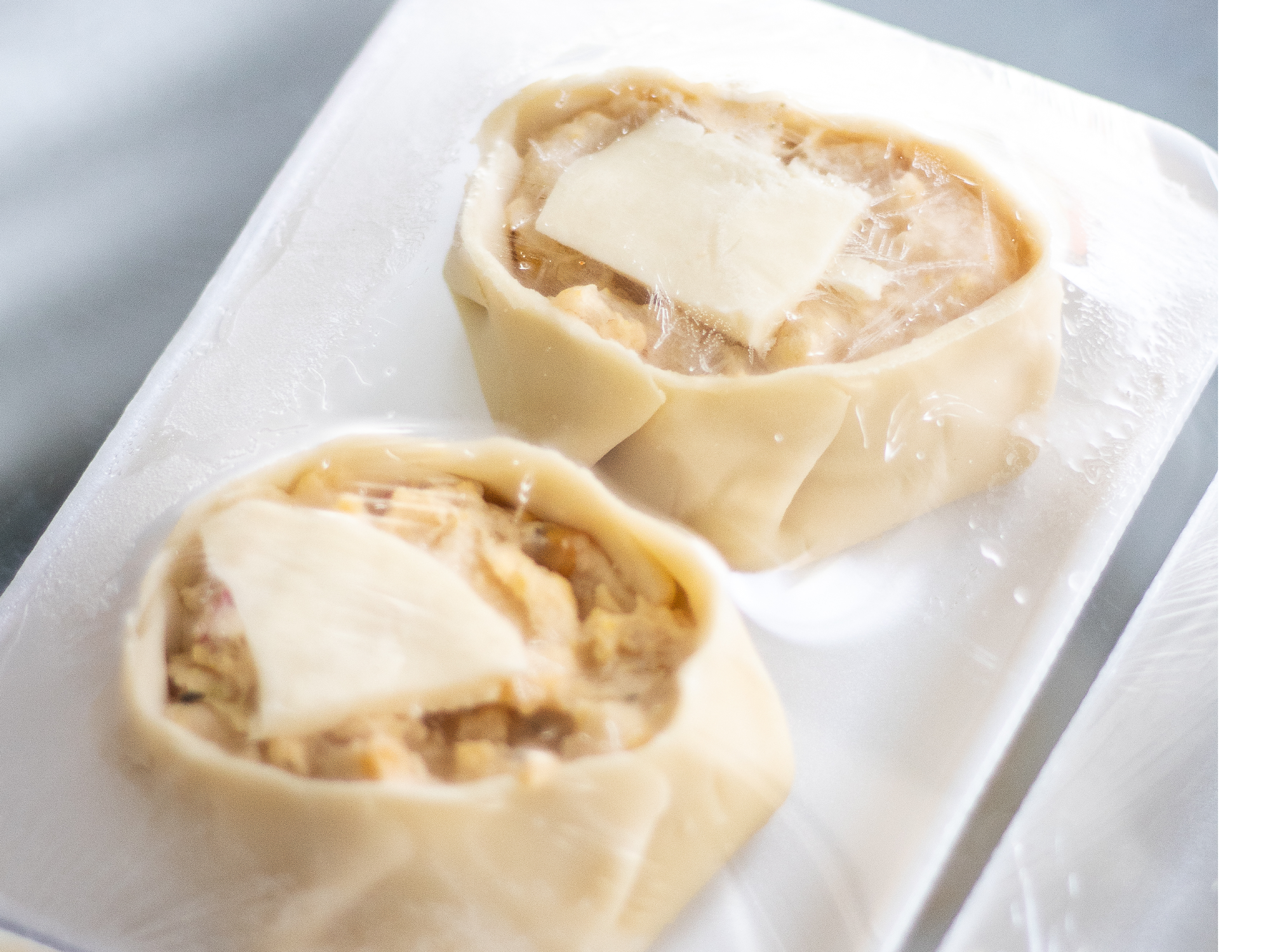 Minitarta Choclo y muzza x2u