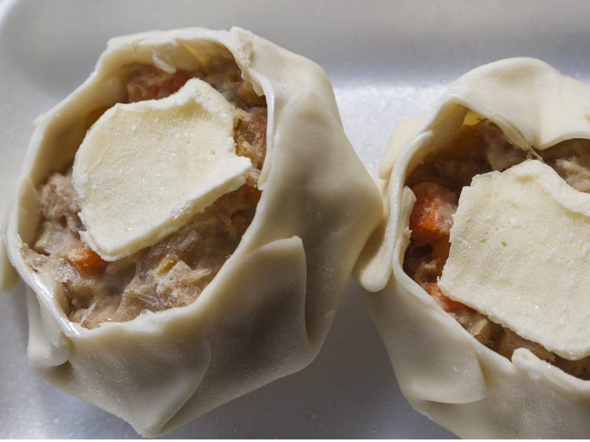 Minitarta Espinaca y queso x4unidades