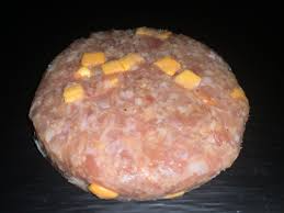 Burguer pollo con cheddar x500gr aprox